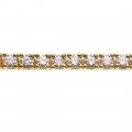 18K Gold Tennis Bracelet adorned with Diamonds