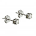 White Gold Diamond Stud Earrings