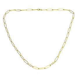 Gold Handmade Chain Necklace