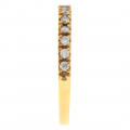 18K Gold Eternity Ring adorned with Diamonds