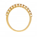 18K Gold Eternity Ring adorned with Diamonds