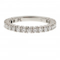 Platinum Eternity Band adorned with Diamonds