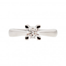 Platinum Solitaire Ring