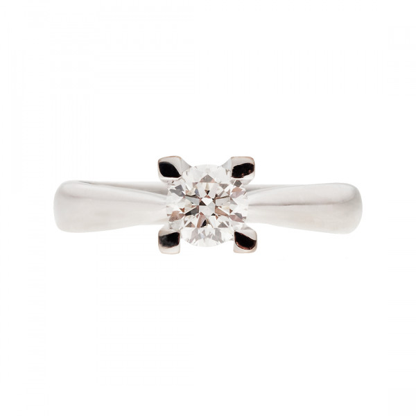 Platinum Solitaire Diamond Ring