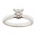 Platinum Solitaire Diamond Ring