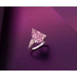 Graff Lesotho Pink Diamond Ring