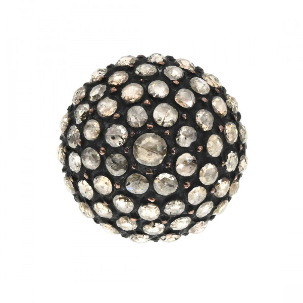 K9 Gold Ring with Diamonds