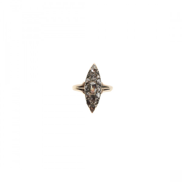 Δαχτυλίδι Xειροποίητο, C.1940-60 Χρυσό Κ14