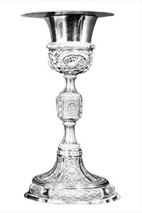 platinum chalice of pope pius