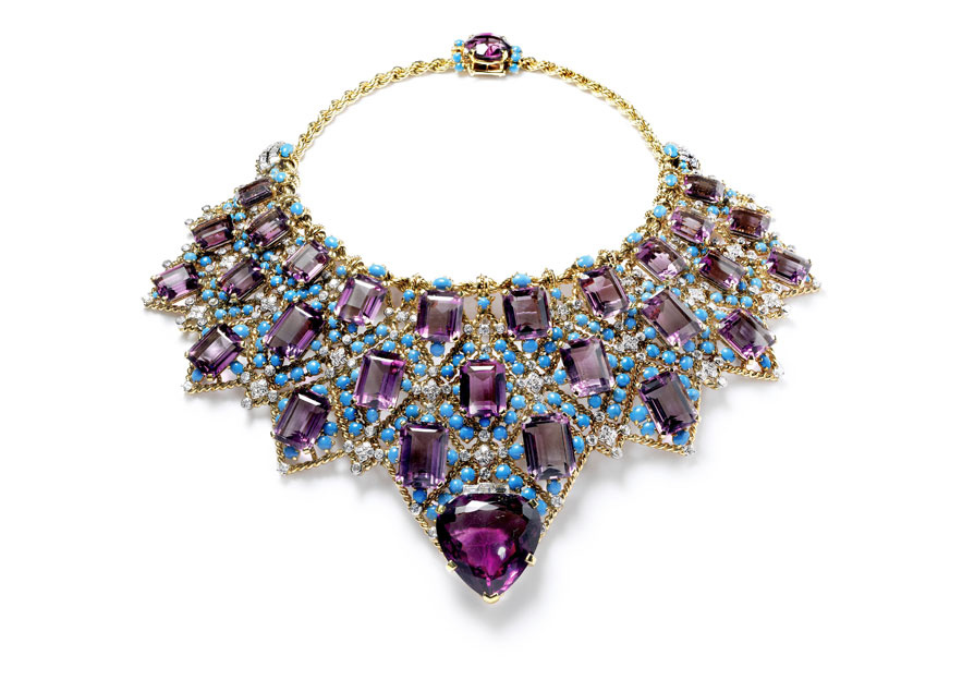 The duchess of Windsor's Amethyst Necklace