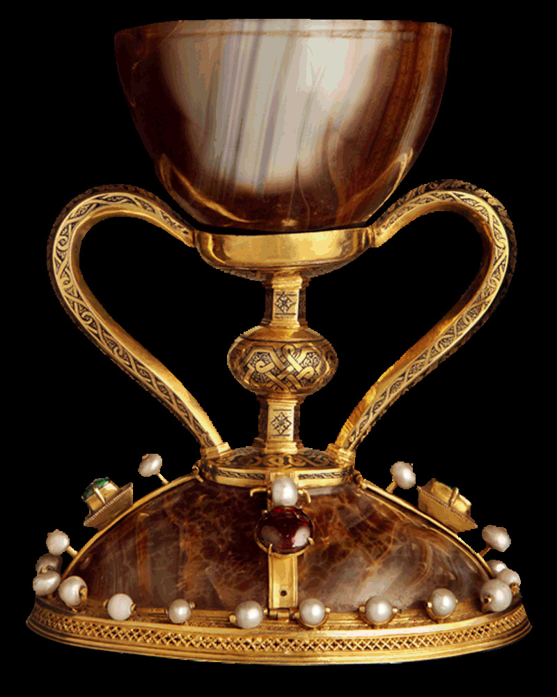 The Valencia Holy Grail partly made of agate