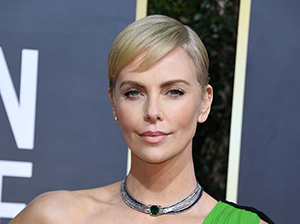 Charlize Theron at 2020 The Golden Globes