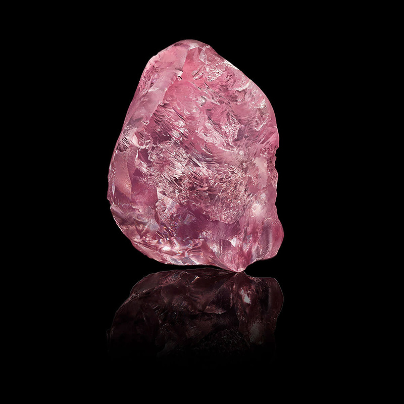 The Graff Lesotho Pink Diamond Uncut