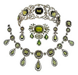 hapsburg peridot parure