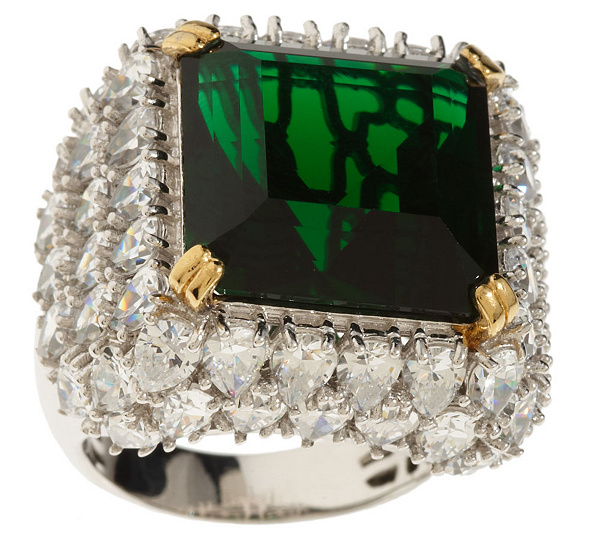 Chalk Emerald Ring
