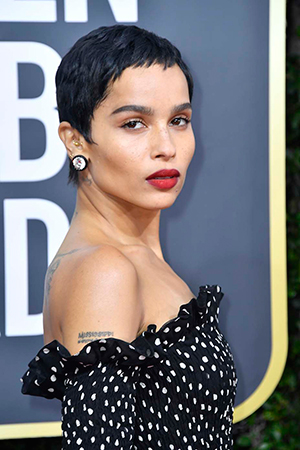 Zoe Kravitz at the 2020 Golden Globes